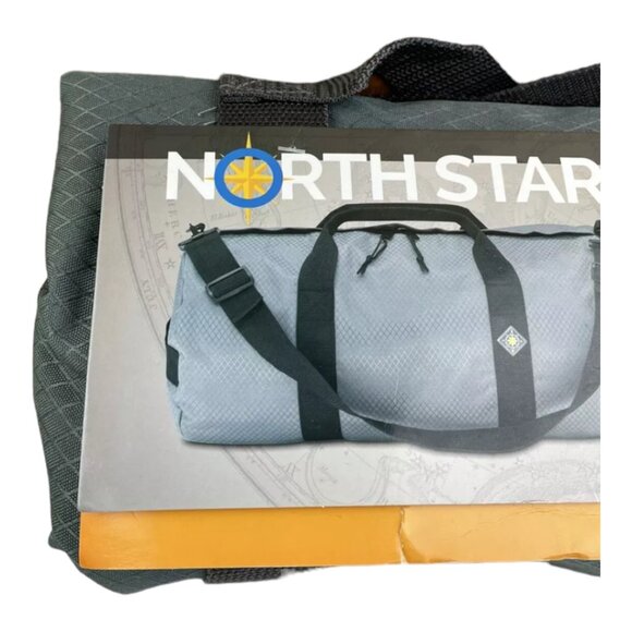 North Star Sports SD1224 Diamond Ripstop Standard 12" x 24" Medium Gray Gear Bag - Picture 3 of 6